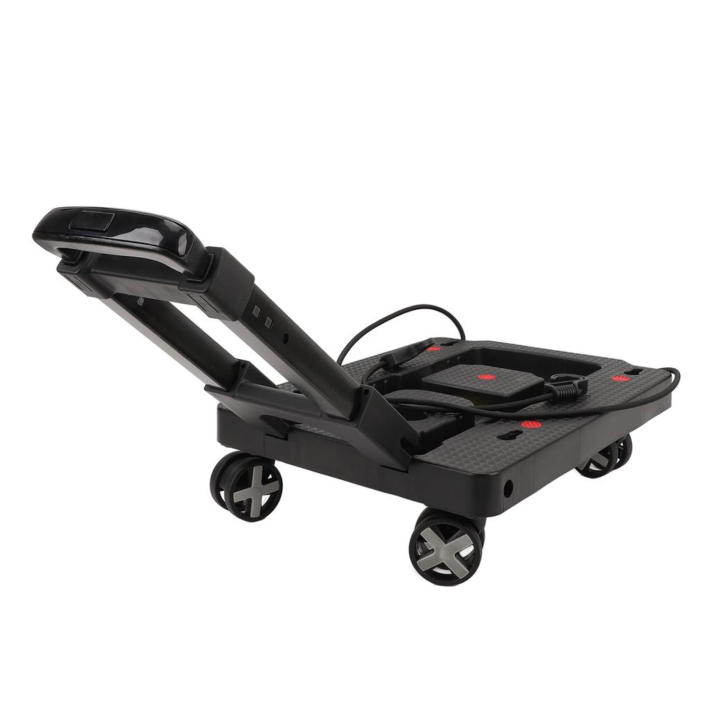 Folding Flat Cart with Wheels Portable Multifunctional Utility Dolly Platform Cart for Shopping