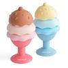 Love My Lil Ice Cream Shop Bath Toy Shower and Water Toy for Babies Months and 2-Piece Set, (3 Up), LM-BT