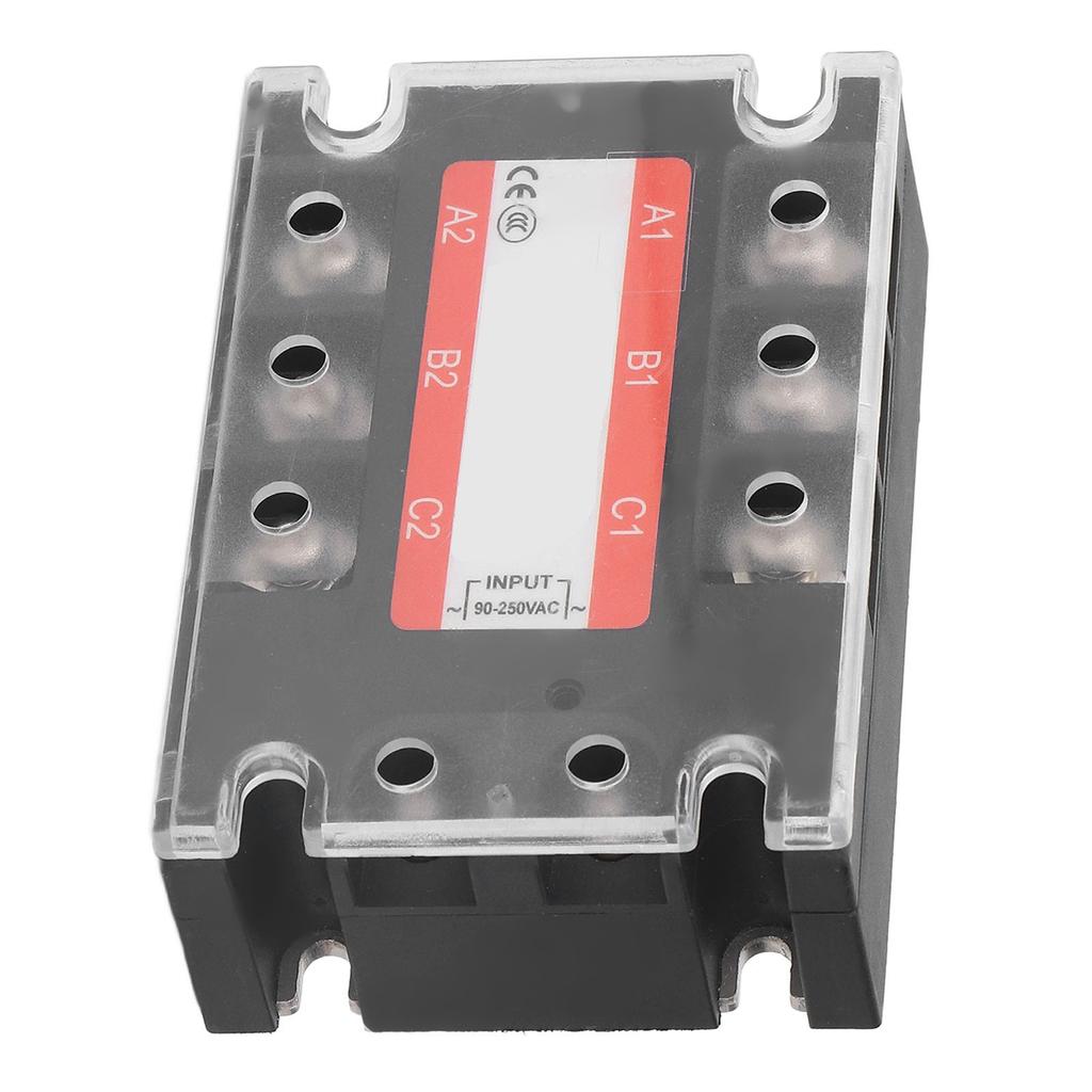 3 Phasen SSR Regler Solid State Relais Industriesysteme 25A AC zu AC 480V für CNC Werkzeugmaschinen P