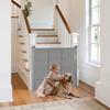 VEVOR Retractable Baby Gate, 870 Mm Tall, Extends Up To 1400 Mm Wide, Retractable Gate for Kids or Pets, Mesh Material
