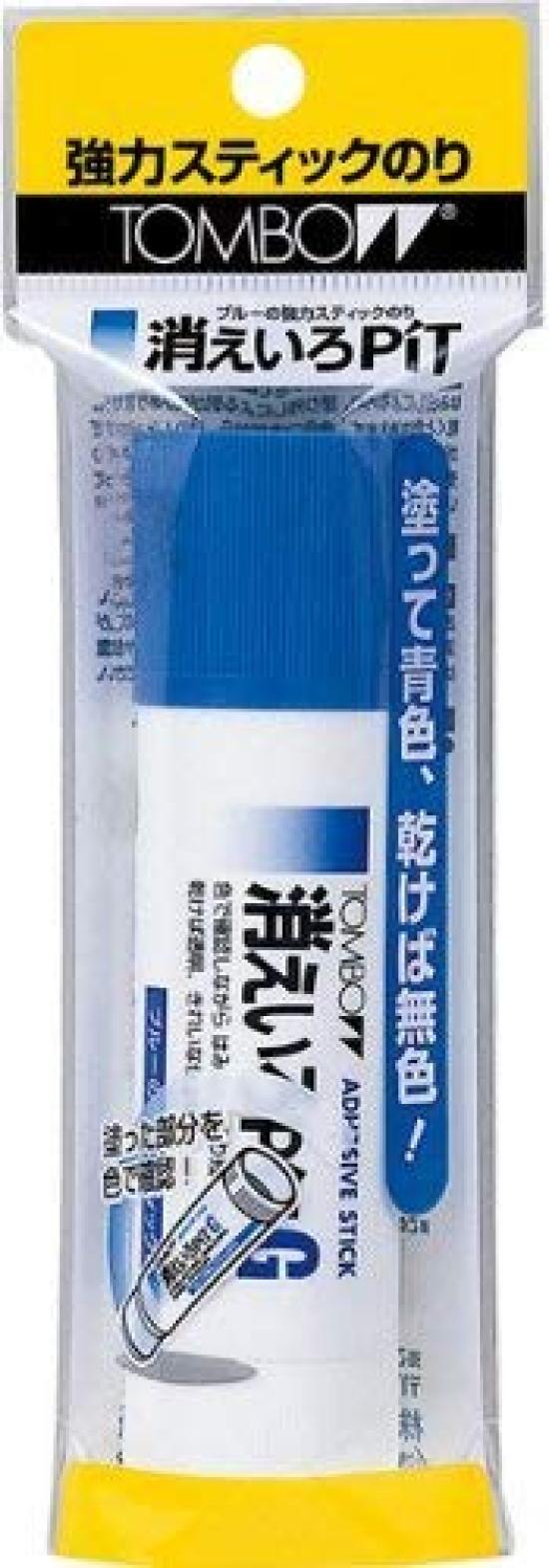 Tombow Pencil Disappearing Color Stick Glue Pit G Pack HCA-131 [5 sets] синий