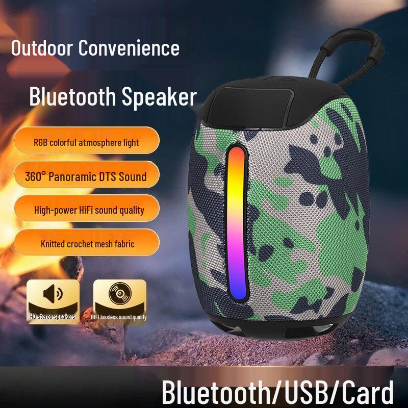 

P171 Portable Bluetooth Speaker with Long Battery Life and Powerful Subwoofer