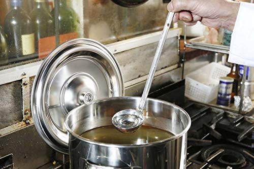 EBM 18-8 Kitchen Pot/Stock Pot, 20cm, with Handle, Silver