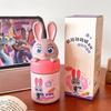 X&W for Zootopia 200ML Insulated Cup Mini Pocket Mug with Carrying Rope Keep Warm/Cold Thermos Bottle Cartoon Desktop Drink Cups