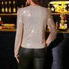 Women's Sparkly Sequin Long Sleeve Open Front Jacket Casual Versatile Party Evening Blazer Coat