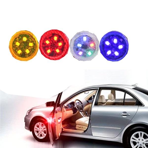 

Светодиодный сигнальный светильник на двери автомобиля, универсальный водонепроницаемый, прочный RTU для предотвращения столкновений белый