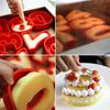 4-inch Cartoon Silicone Mold for Mousse, Chiffon Cakes & Desserts - Arabic Numbers