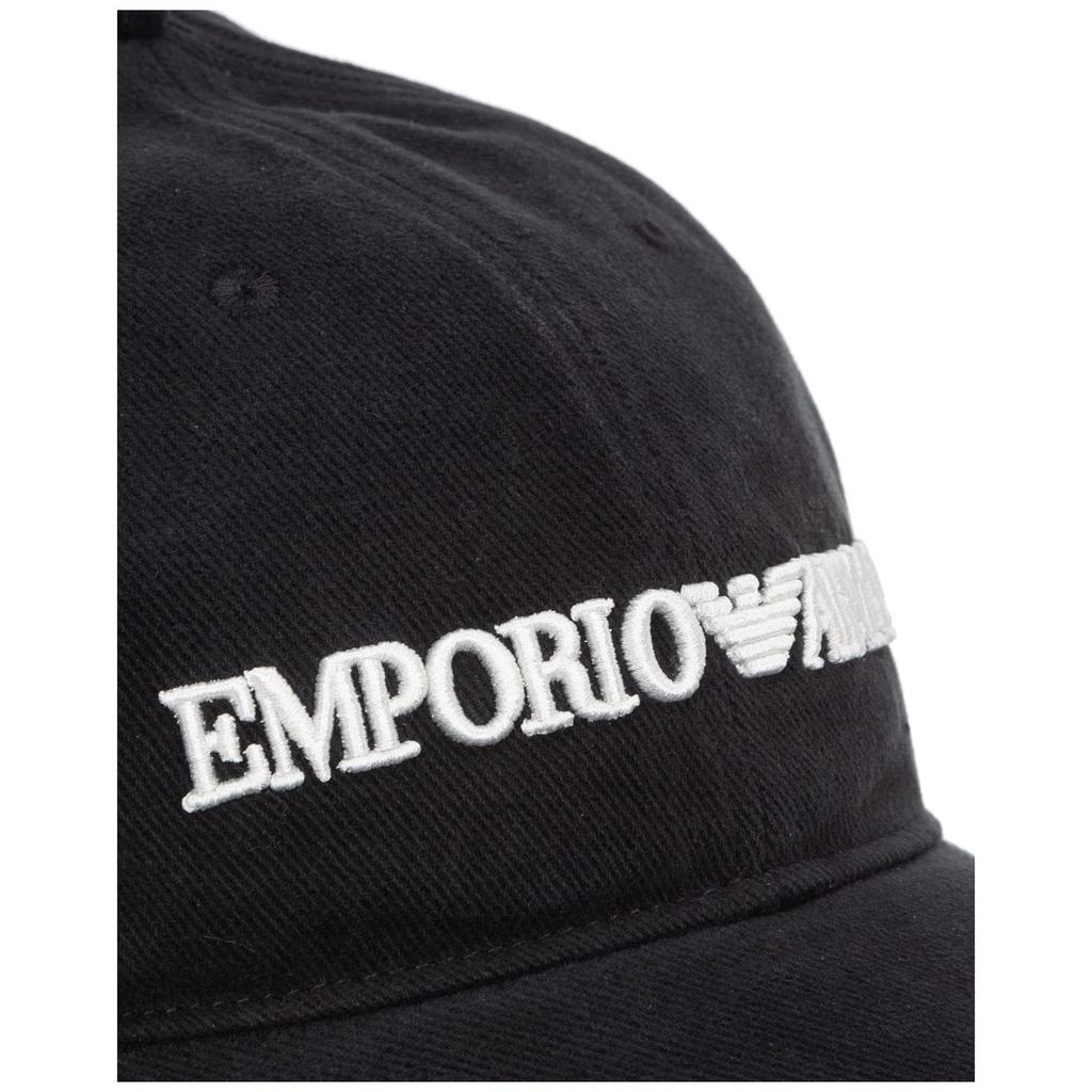 Emporio Armani Cap, Black, for Men and Women [Parallel Import]