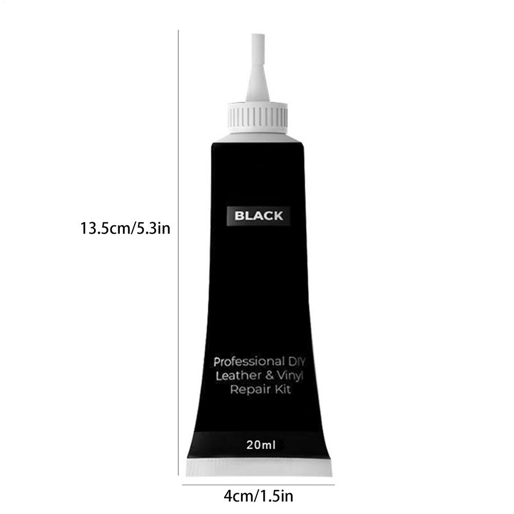 20ml Repair Gel Vinyl And Leather Repair Compound Leather ColorRestorer Applicator Repair Recolor Renew Leather Vinyl Sofa Purse
