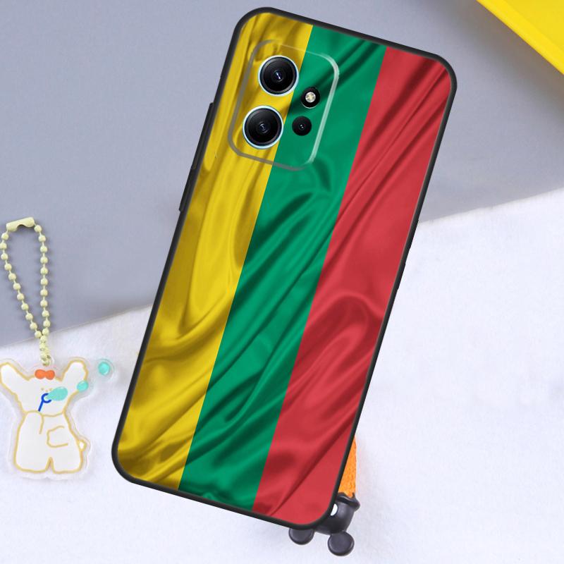 Lithuania Flag Lithuanian Case For Xiaomi Redmi Note 13 9 10 11 12 14 15 Pro Plus Cover For Redmi 15 C 14C 10C 12C 13C