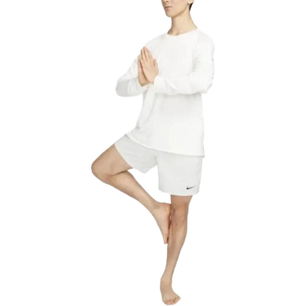 New Nike Dri Fit Casual Shorts Men's White DV9858-034