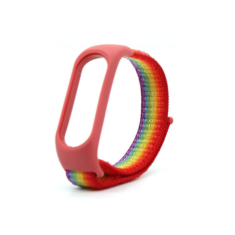 For Mi Band 6 7 Colorful Soft Nylon Strap For Xiaomi MI Band 6 Strap Smart Bracelet Replacement