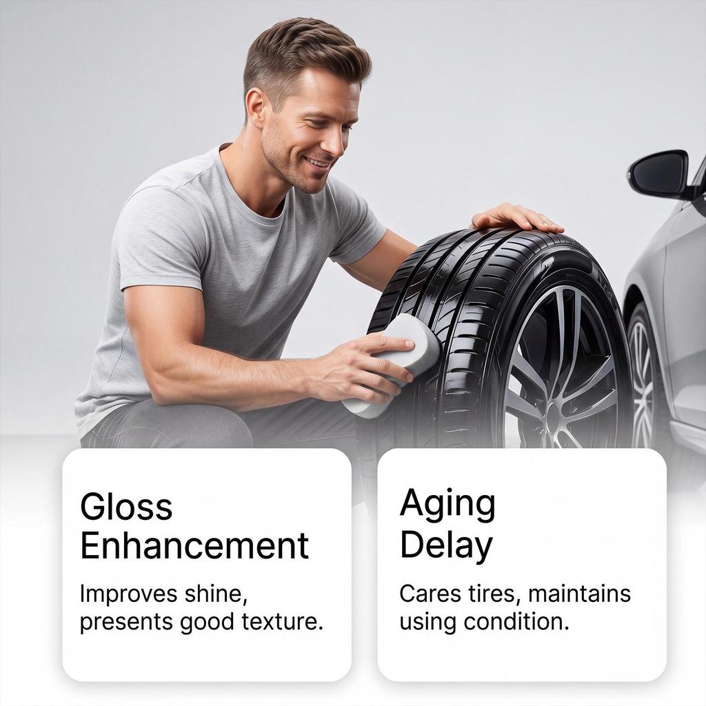 RAYHONG Tire Shine & Cleaning Spray