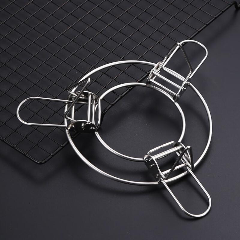 Wutuo 304 Edelstahl Faltbarer Teleskop-Dampfgarrost