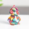 Zodiac Chicken Resin Craft Figurine With Crystal Filling For Home Decor And Gifting