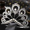 Silberne Kristall Diademe und Kronen Haarreif für Damen Party Braut Hochzeit Haarschmuck Schmuck Krone Diadem Haarreif Geschenk