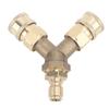 Three Way Tee Pressure Washer Tee Heavy Duty Washer Tee Fitting  Water Line Accessory Use