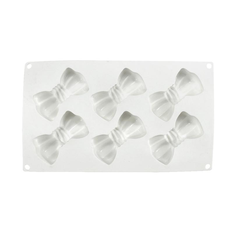Handmade 3D Soap Craft Kitchen Fond Soap Mold Creative Bowknot Baking Gift