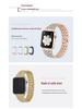 Full Diamond Alloy Watch Strap for Samsung S3, Huawei GT2, Apple Watch 8, and iWatch