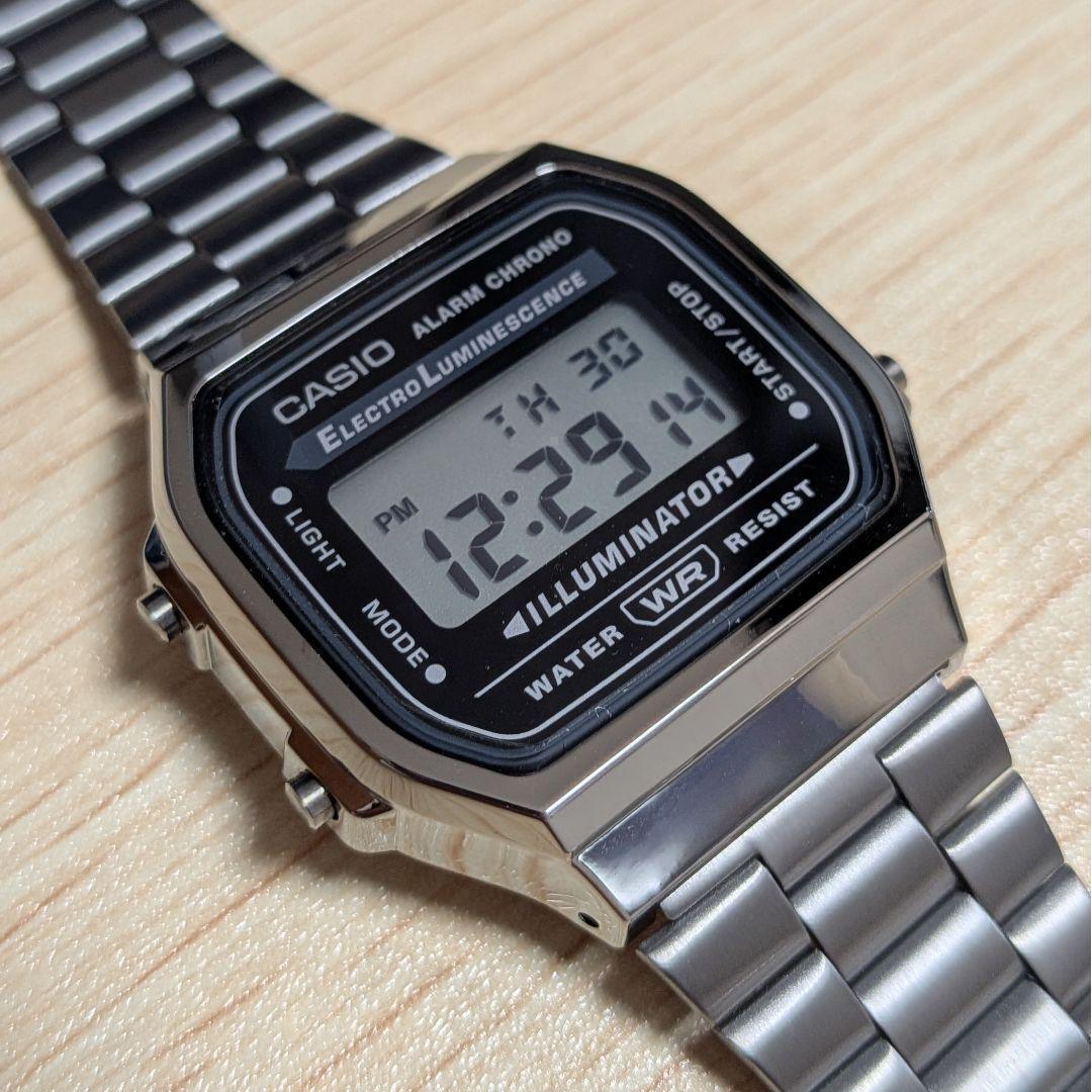 Used [New and unused item] A168WGG-1A Gunmetal Cheap Casio