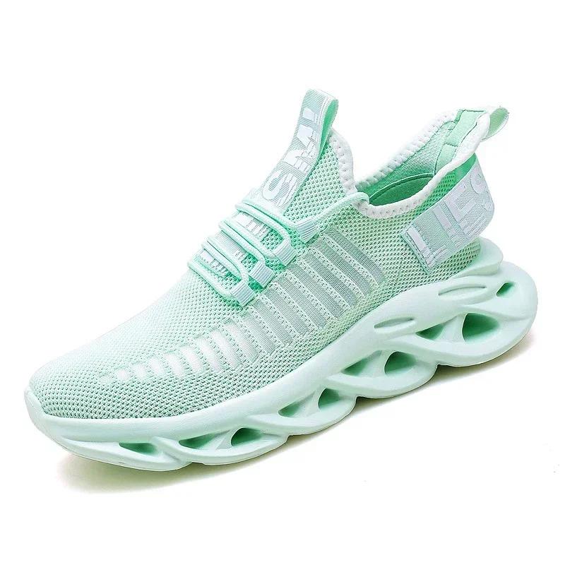 

Мужская обувь Удобные кроссовки Мужские Дышащие кроссовки Сетка Теннисные спортивные туфли Размер 46 Ходьба Белые кроссовки Мужские 46 зелёный