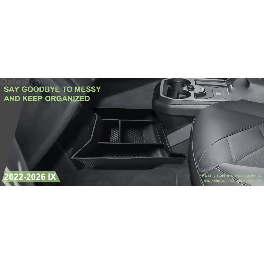 For BMW iX 2022-2026 i20 xDrive Car Center Console Organizer Tray Floor Storage Box Central Control Armrest Box Accessories