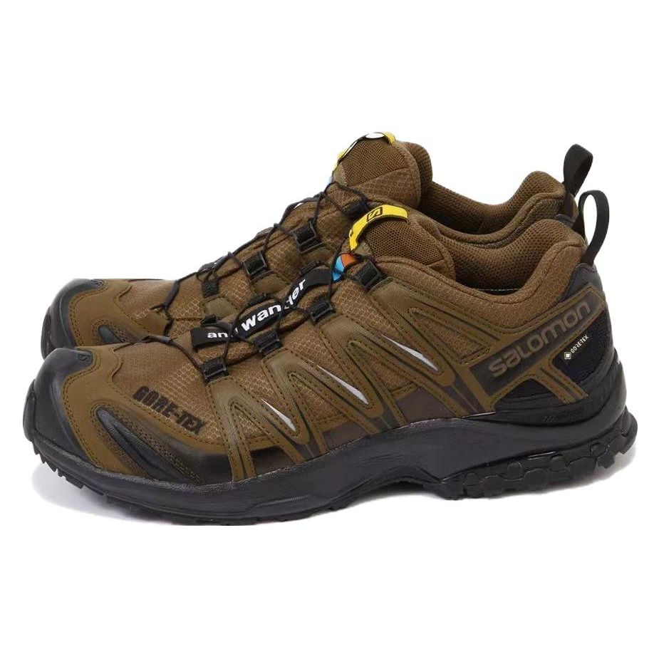 SALOMON Xa Pro 3D Gtx Outdoor Sports Non-Slip Low-Top Shoes Men Shoes Brown 474121