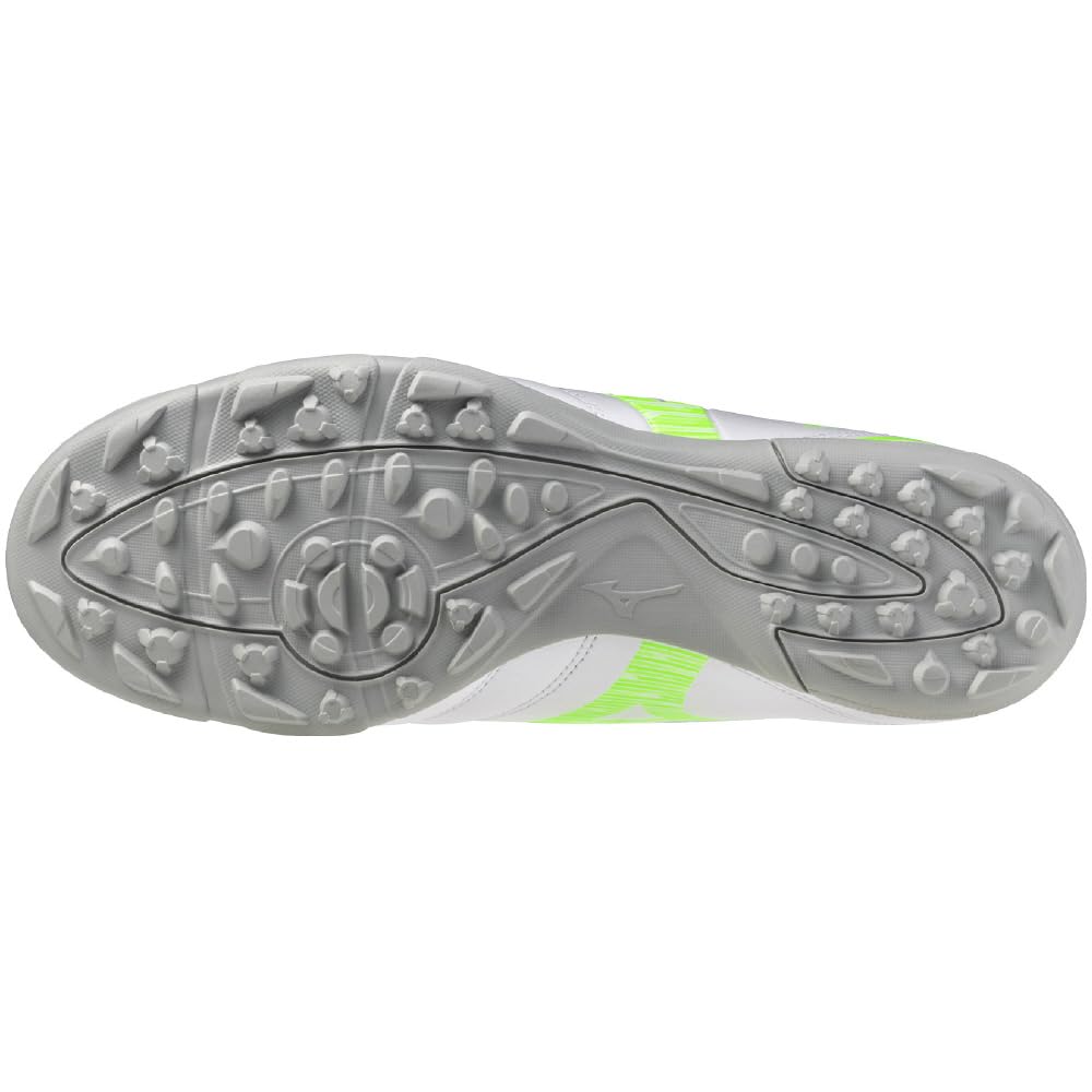 Mizuno Monarcida NEO 3 SELECT AS Soccer Club Wide White X Neon 3E Shoes, Football, Width, Lightweight, Green, 26.0 Cm,