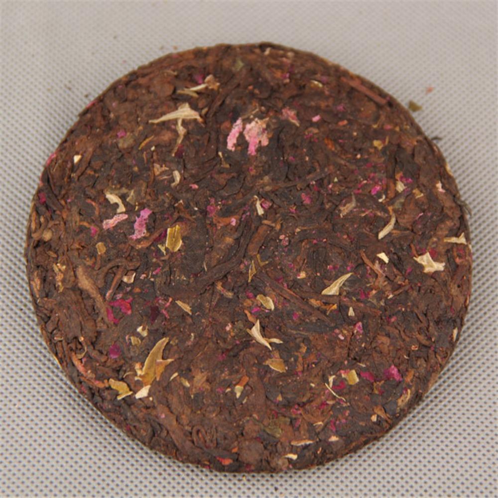 Organic Pu-erh Tea Slimming Rose Flavor Fermented 100g