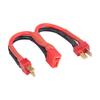 Deans Style T Plug 2 Male To T Plug 1 Female Power Cable Silicone Wire for 2 6S Lipo Battery