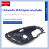 Porsche Cayman 13-15 Headlight Base Black Back Shell