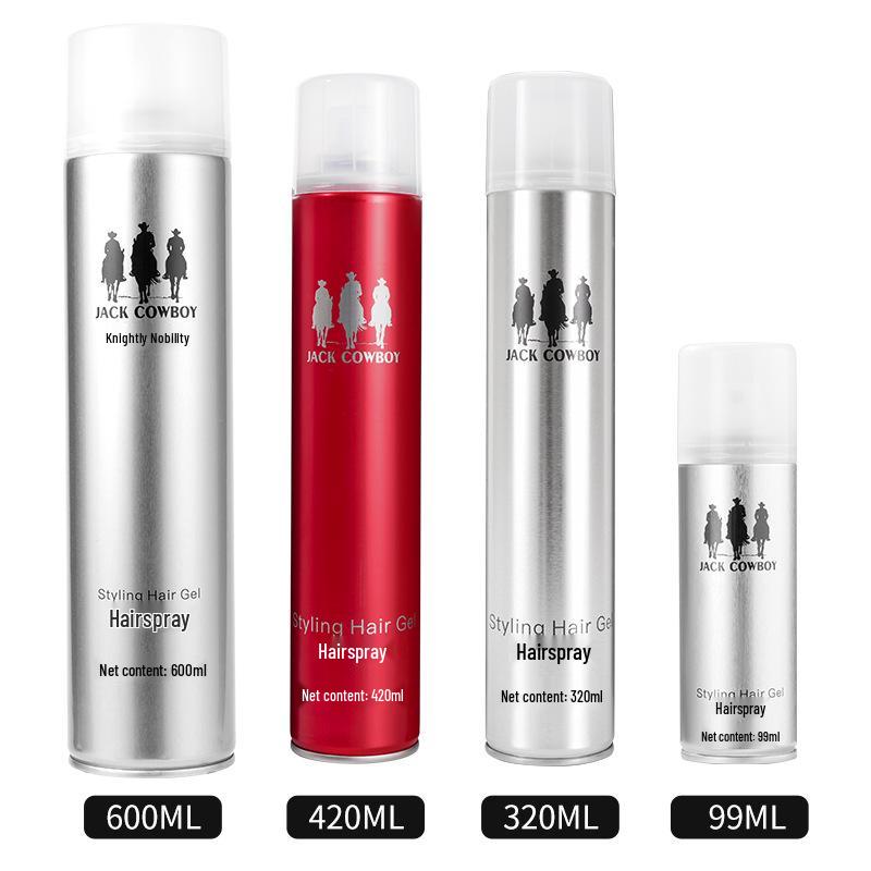 Lan Ge 600ml Strong Hold Hairspray: Long-Lasting Fluffy Styling Gel for Men & Women Knight Noble Strong Hold Spray