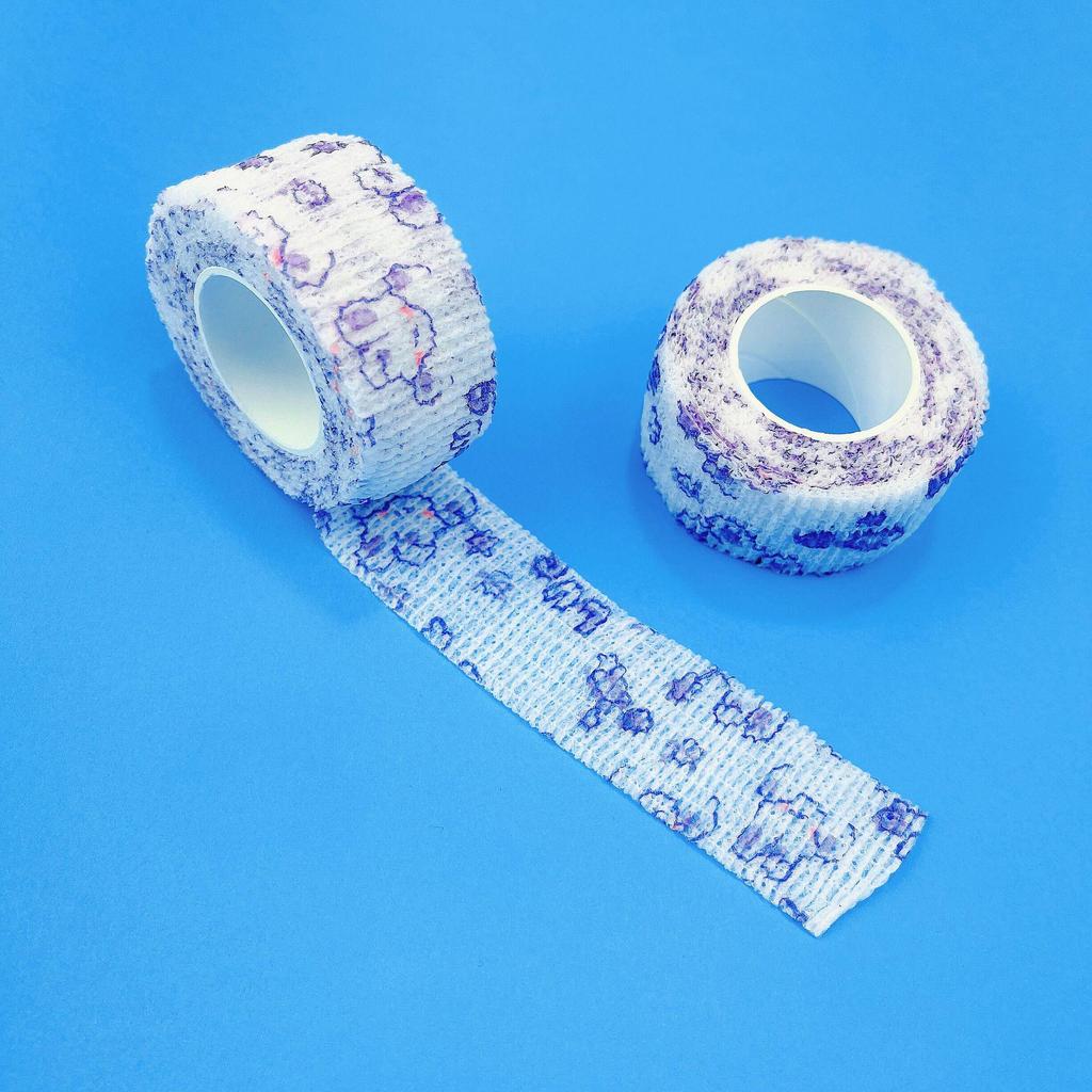 Elastic Finger Bandage Guard - Non-Woven, Self-Adhesive, Anti-Wear, Ideal for Students & Sports.