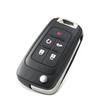 S Flip Folding Remote Car Key Shell For Chevrolet Cruze Epica Lova Camaro Impala For Opel Fob Hu100 Replacement Case