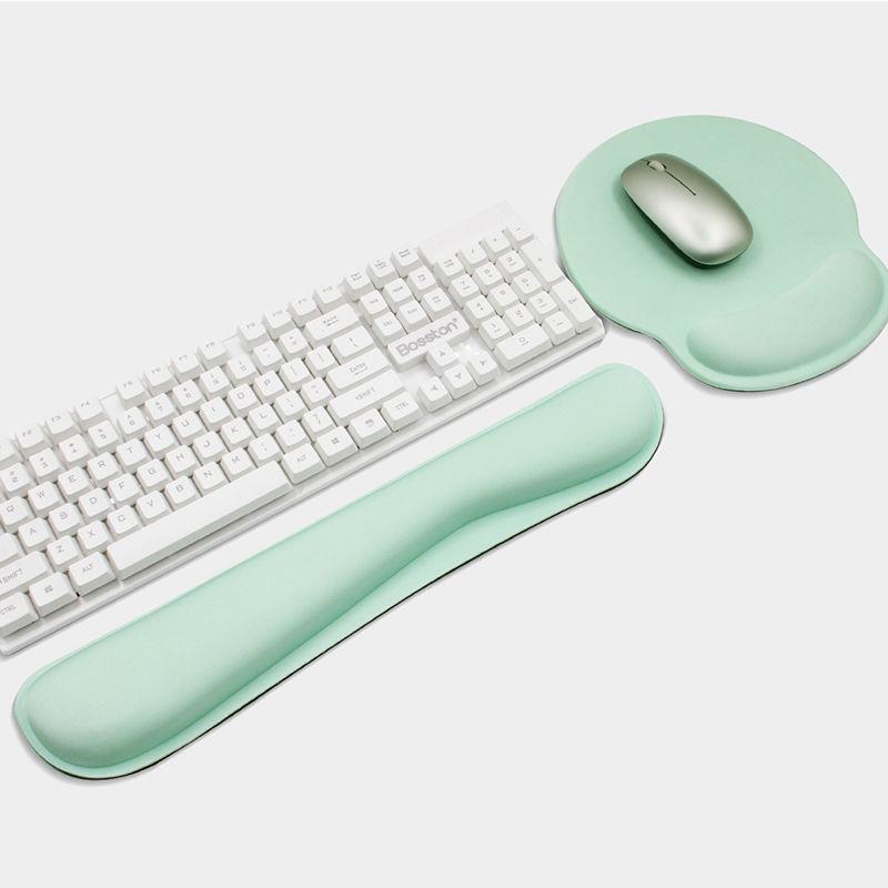 Silicone Wrist Protector & Keyboard Support Set: Mouse & Keyboard Pads for Men & Women