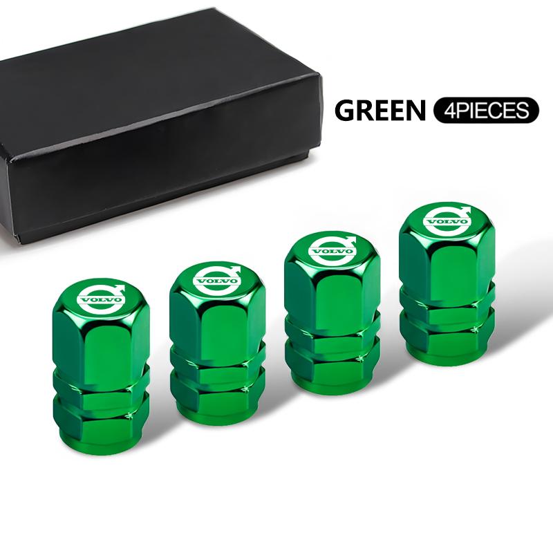 

4Pcs Car Valves Cap Tyre Inflation Valve Cover For Volvo Xc60 Xc90 V40 V60 S60 XC40 V50 V90 S80 C40 V70 XC70 C30 EX90 Rdesign