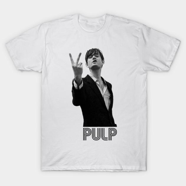 

Men Black Print T-shirt Pulp Band No-Cut Transfer Paper Print Cotton Tshirt XL білий