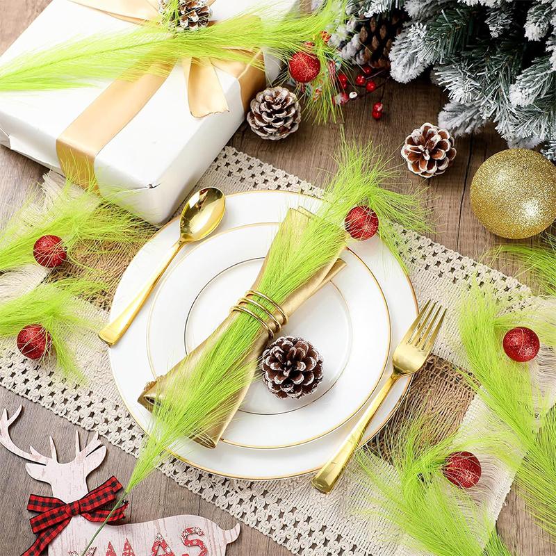 2PC Firework-Inspired Wall Decorations Holiday Mall Decoration Supplies Realistic Silk Reeds for Events Durable & Safe 43cm