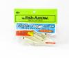 Fish Arrow Soft Lure Flash J Grub SW 4.5 Inch 5 Piece Per Pack #109 (0035)