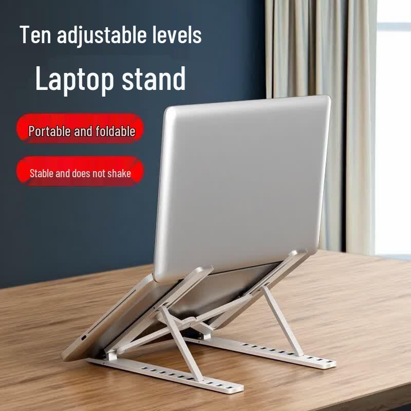 Adjustable 10-Level Portable Laptop & Tablet Stand