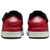 New JORDAN 1 Low FlyEase Black Summit White Varsity Red DM1206-067