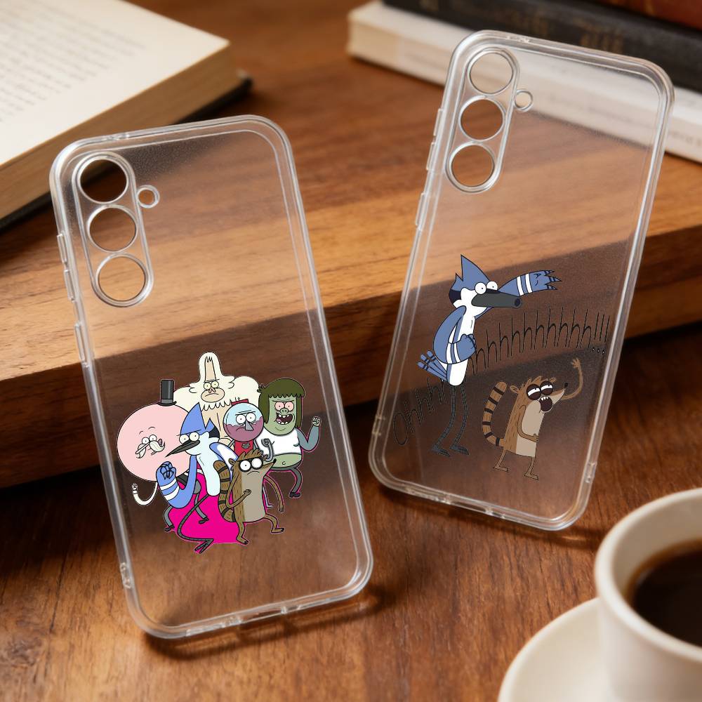 R-Regular-R Cute S-Show phone Case For Samsung S25,24,21,22,23,30,Ultra,20,Plus,Fe,Lite,Note Transparent Cover