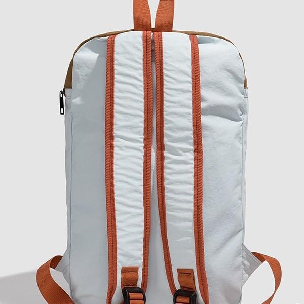 Schoolbag Mori ins style high value splicing contrasting colors lightweight casual schoolbag men's and women's backpack backpack mountaineering bag 