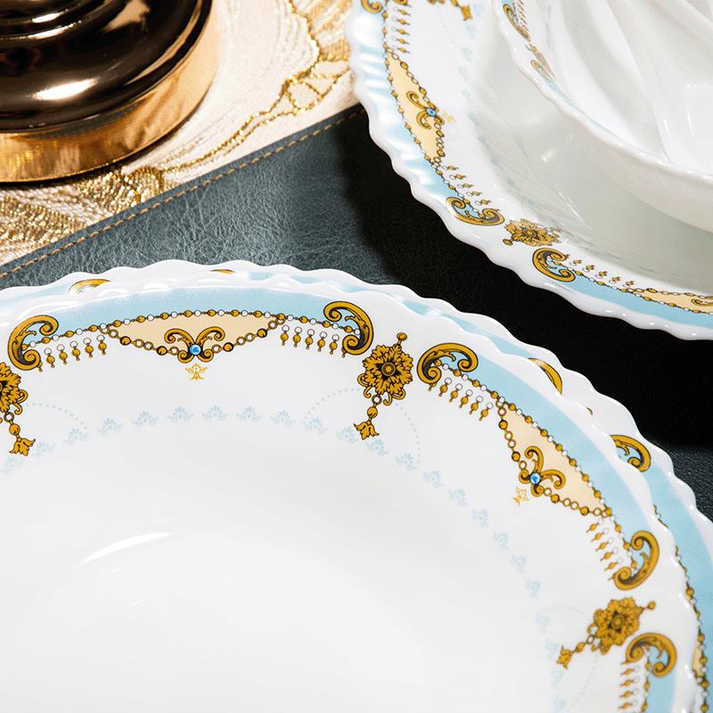 Corelle Rococo 28-elementowy zestaw naczyń żaroodpornych