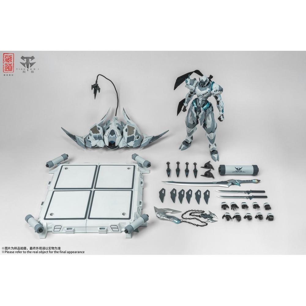 Null Cd 07w Shadow Regions   Senmei White Ghost Alloy Movable Figure