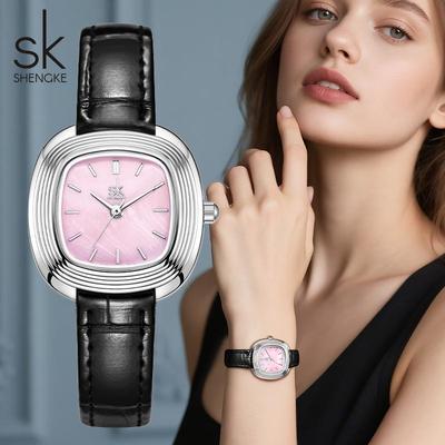 Neues Design Damenuhren Modestil Damen Quarz Armbanduhren Elegant Beste Geschenke Uhr für Ehefrau, Freundin, Familie