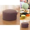 Tatami Rundes Bodenkissen Sitz Bequemes Baumwollleinenkissen zur Entspannung