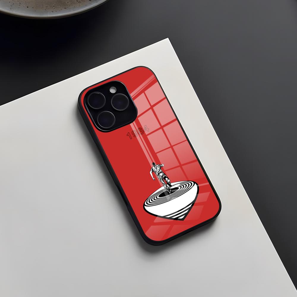 1984 George Orwell Phone Case For IPhone 17 Pro Max 16 15 14 Pro Max 13 11 X Xs Xr 8 7Plus Glass Cover