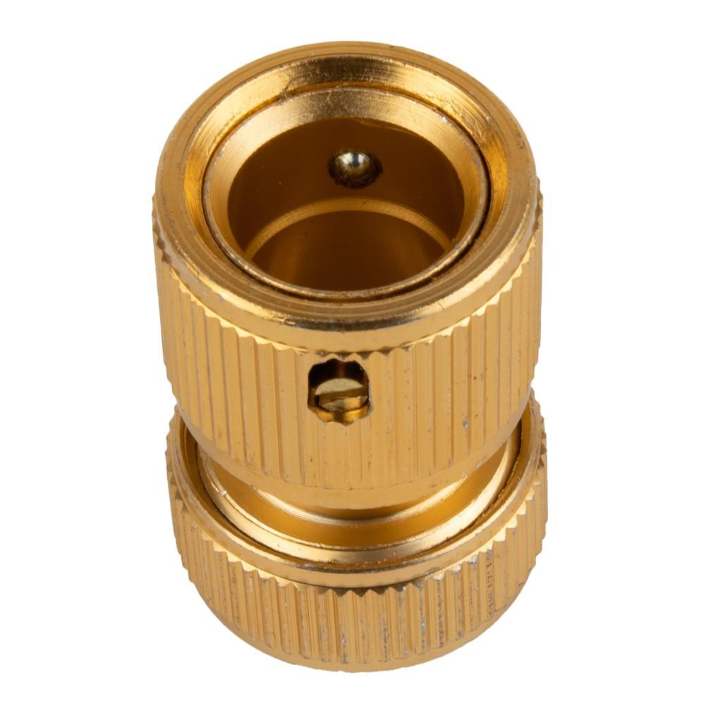 Hose Connector Garden Brass Adaptor Hose Pipe Tap Adaptor