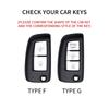 Suede Leather Car Key Case Cover Key Bag For Nissan Qashqai J11 X-Trail X Trail T32 Juke Tiida Micra Murano Pulsar Altima Maxim